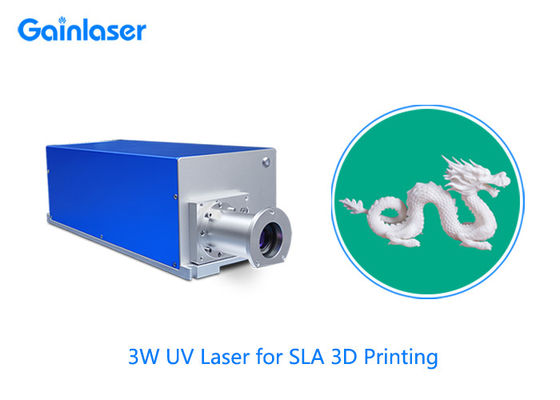 เลเซอร์ UV 355nm 3W สำหรับการพิมพ์ 3D Stereolithography